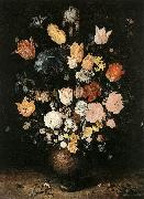 BRUEGHEL, Jan the Elder Bouquet of Flowers gh Germany oil painting artist